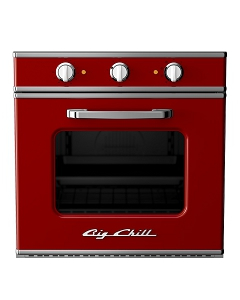 Retro Electric Wall Oven-Cherry Red